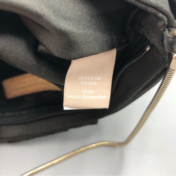 Banana Republic Juliette Black Satin Clutch - Picture 12 of 14